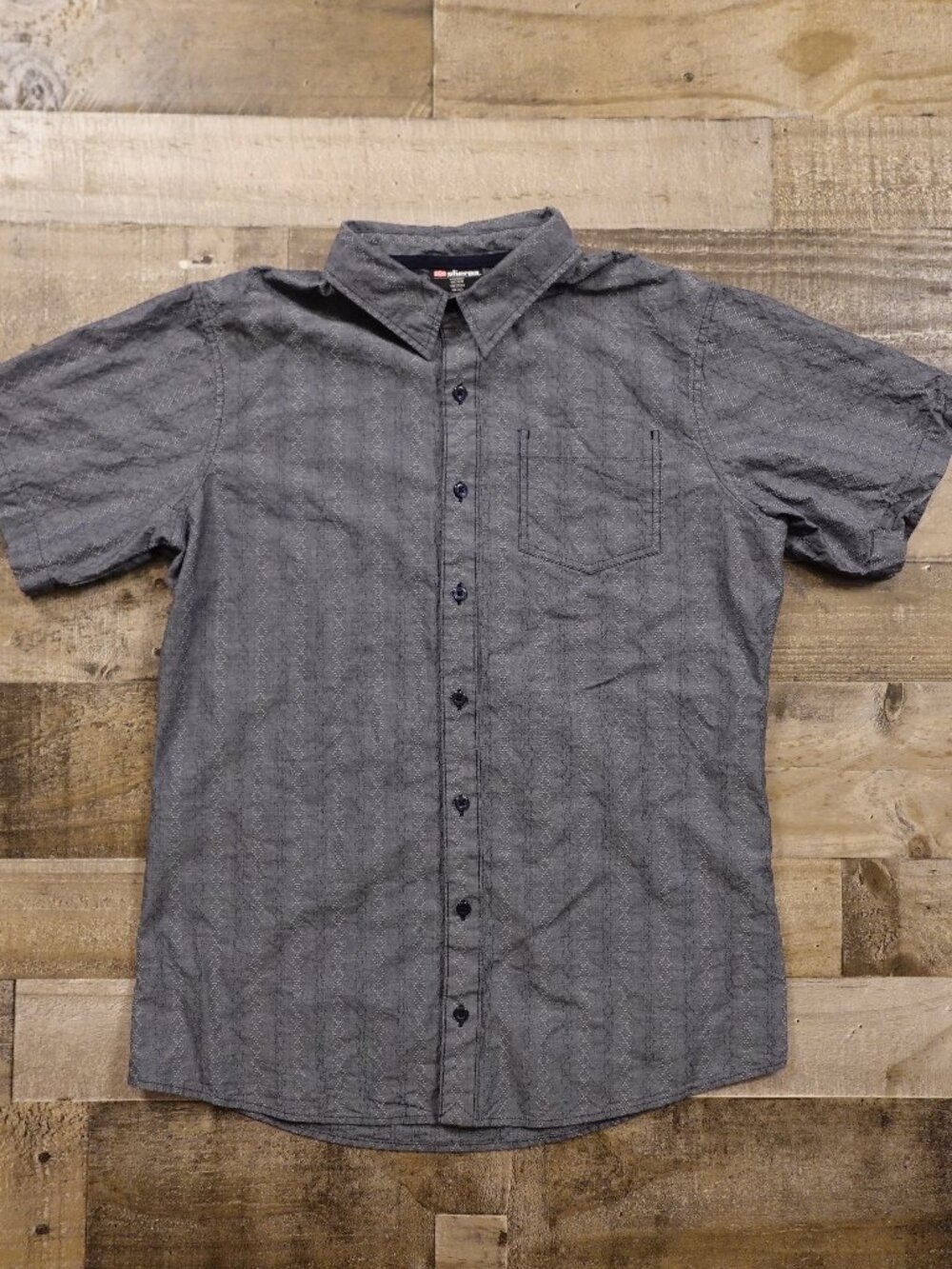 Sherpa Adventure‎ Gear Button Up Shirt Men’s Medium Gray Outdoor Travel